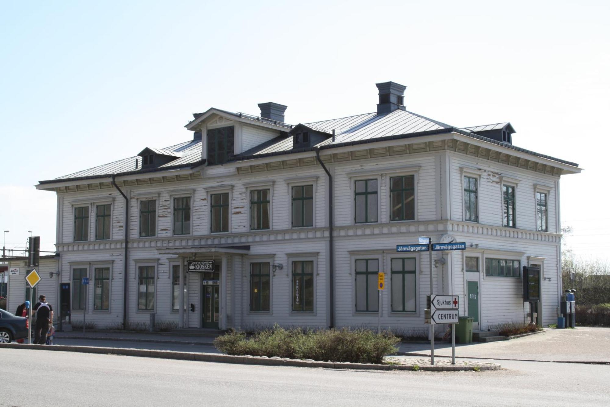 Stationshusets Hotell Och Cafe Köping Eksteriør billede